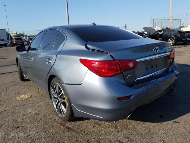 Photo 2 VIN: JN1BV7AR4FM410479 - INFINITI Q50 BASE 