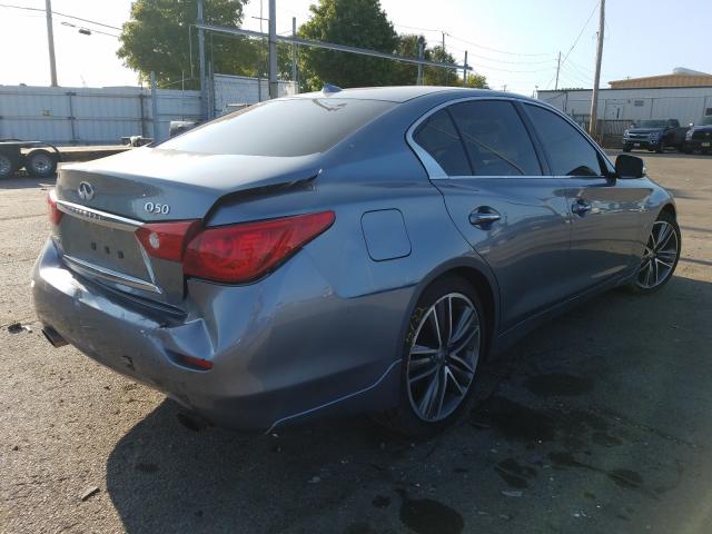 Photo 3 VIN: JN1BV7AR4FM410479 - INFINITI Q50 BASE 