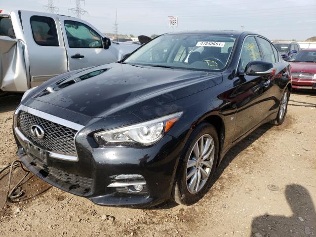 Photo 1 VIN: JN1BV7AR4FM411955 - INFINITI Q50 BASE 