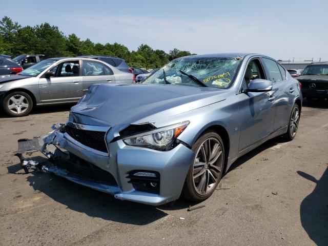 Photo 1 VIN: JN1BV7AR4FM414984 - INFINITI Q50 