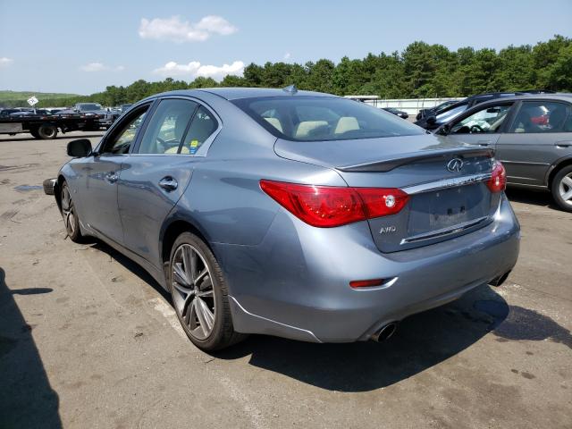 Photo 2 VIN: JN1BV7AR4FM414984 - INFINITI Q50 