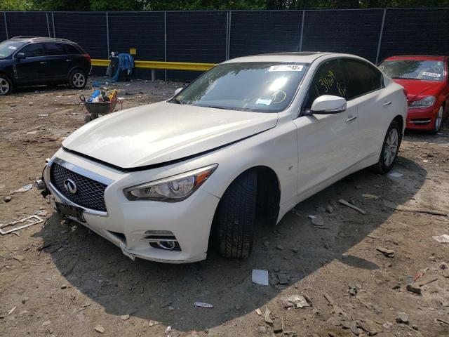 Photo 1 VIN: JN1BV7AR5EM687205 - INFINITI Q50 BASE 