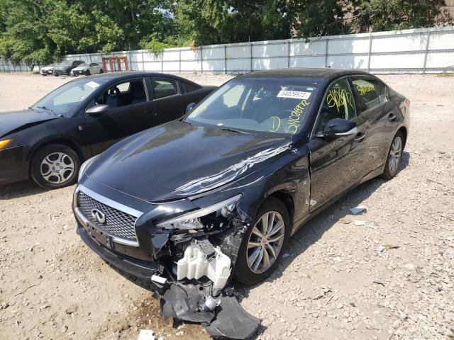 Photo 1 VIN: JN1BV7AR5EM691187 - INFINITI Q50 BASE 