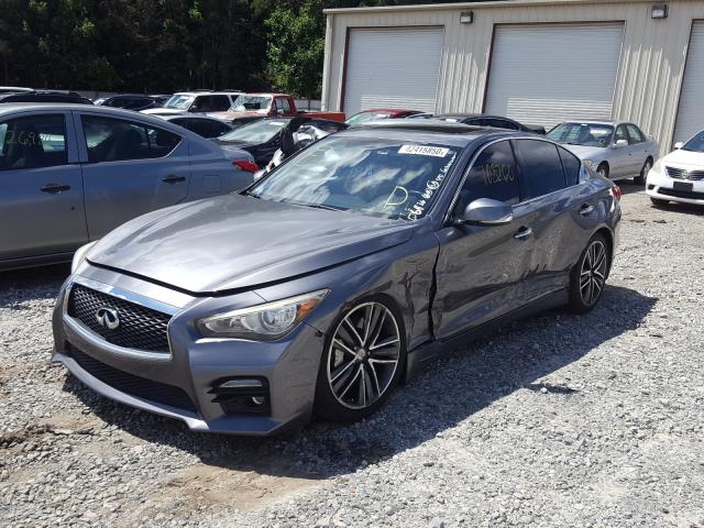 Photo 1 VIN: JN1BV7AR5EM696826 - INFINITI Q50 BASE 