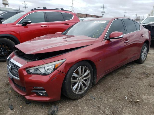 Photo 1 VIN: JN1BV7AR5EM697149 - INFINITI Q50 BASE 