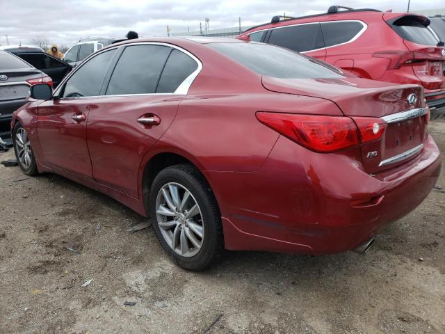 Photo 2 VIN: JN1BV7AR5EM697149 - INFINITI Q50 BASE 