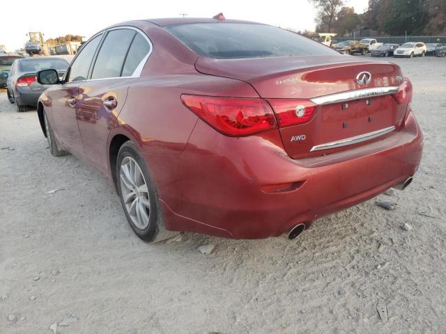 Photo 2 VIN: JN1BV7AR5EM699869 - INFINITI Q50 