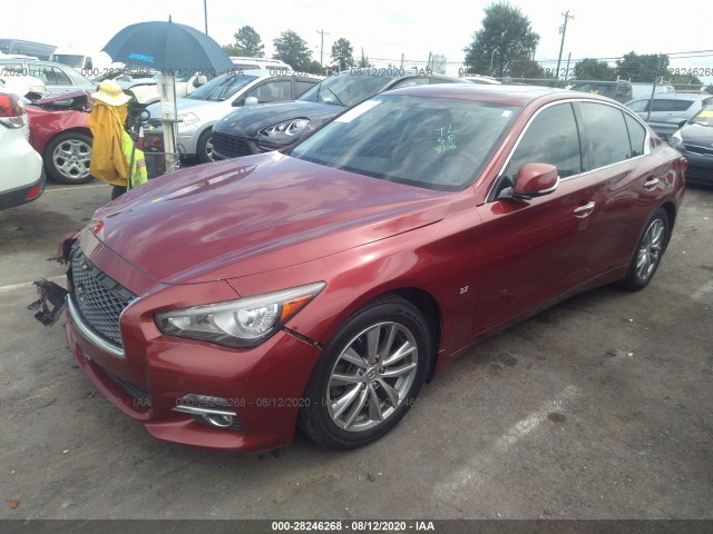 Photo 1 VIN: JN1BV7AR5EM699869 - INFINITI Q50 