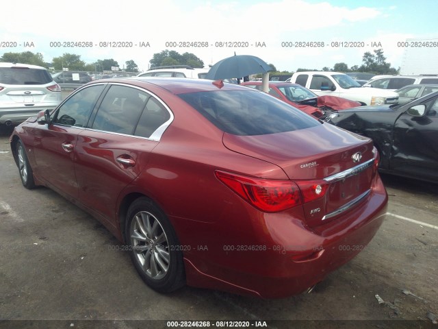 Photo 2 VIN: JN1BV7AR5EM699869 - INFINITI Q50 