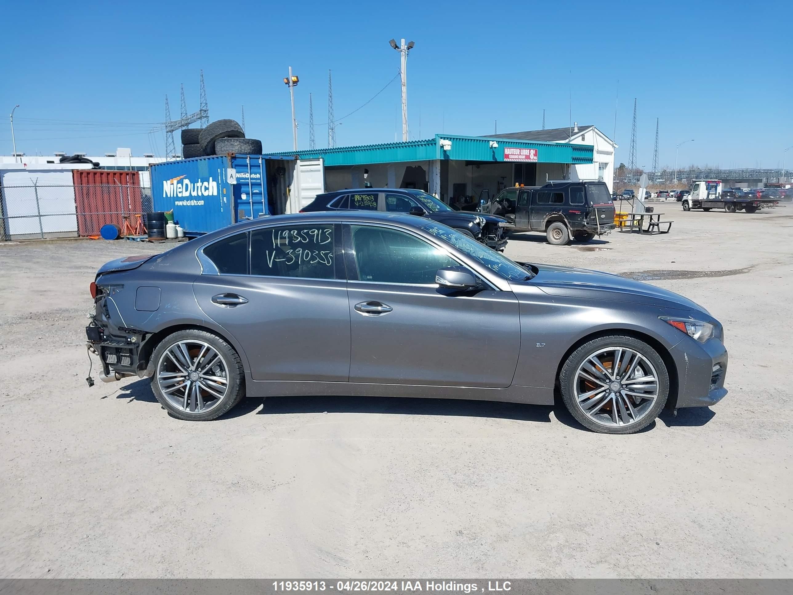 Photo 13 VIN: JN1BV7AR5FM390355 - INFINITI Q50 