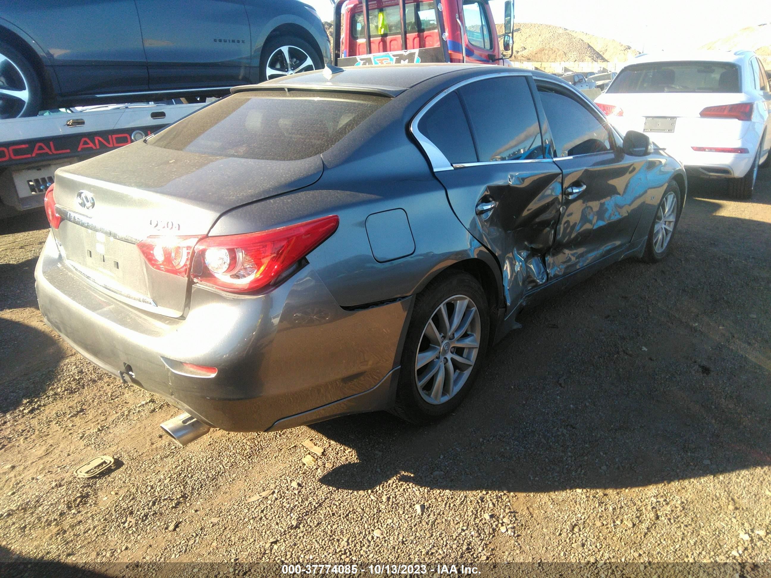 Photo 3 VIN: JN1BV7AR5FM390808 - INFINITI Q50 