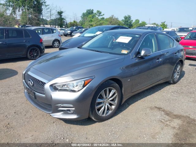 Photo 1 VIN: JN1BV7AR5FM392641 - INFINITI Q50 