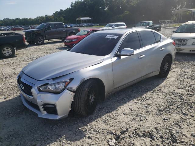 Photo 1 VIN: JN1BV7AR5FM394244 - INFINITI Q50 BASE 