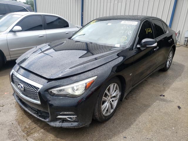 Photo 1 VIN: JN1BV7AR5FM397077 - INFINITI Q50 BASE 