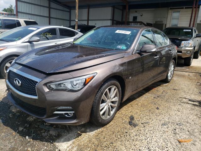 Photo 1 VIN: JN1BV7AR5FM399119 - INFINITI Q50 BASE 