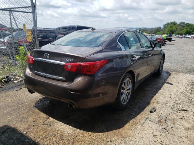 Photo 3 VIN: JN1BV7AR5FM399119 - INFINITI Q50 BASE 