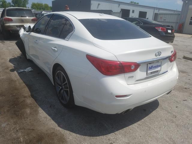 Photo 2 VIN: JN1BV7AR5FM400284 - INFINITI Q50 BASE 