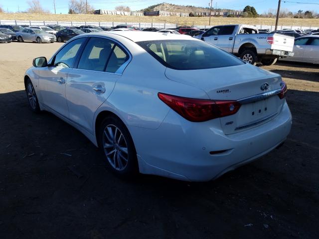 Photo 2 VIN: JN1BV7AR5FM410619 - INFINITI Q50 BASE 