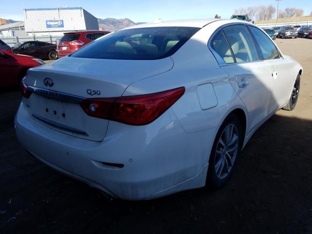 Photo 3 VIN: JN1BV7AR5FM410619 - INFINITI Q50 BASE 