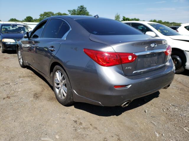 Photo 2 VIN: JN1BV7AR5FM414847 - INFINITI Q50 BASE 