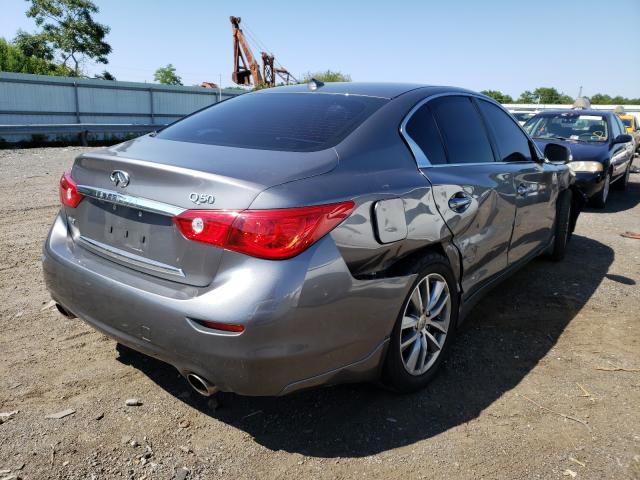 Photo 3 VIN: JN1BV7AR5FM414847 - INFINITI Q50 BASE 