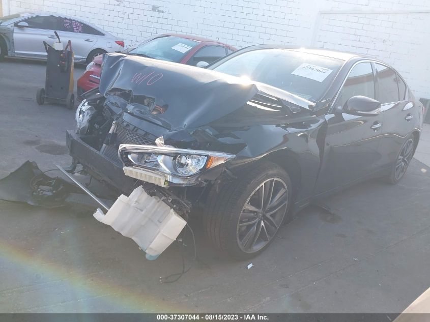 Photo 1 VIN: JN1BV7AR5FM416193 - INFINITI Q50 