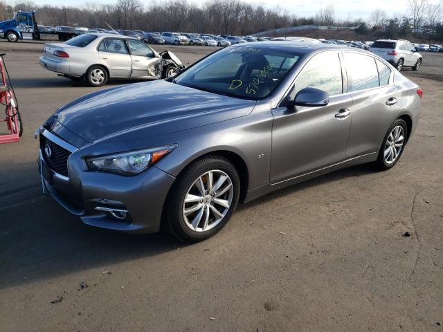 Photo 1 VIN: JN1BV7AR5FM418946 - INFINITI Q50 BASE 