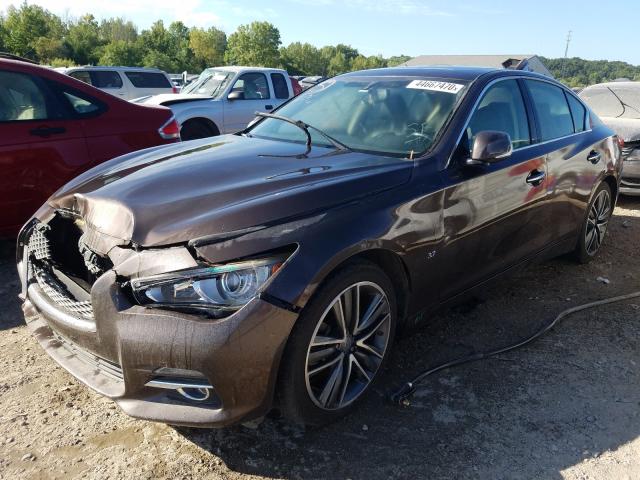 Photo 1 VIN: JN1BV7AR6EM682076 - INFINITI Q50 BASE 