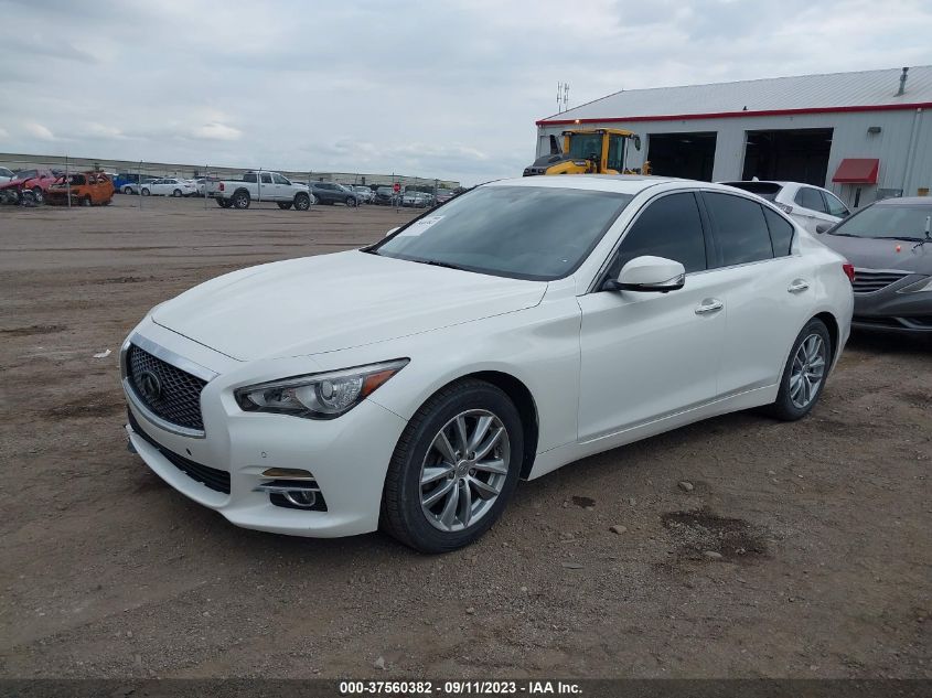 Photo 1 VIN: JN1BV7AR6EM684037 - INFINITI Q50 