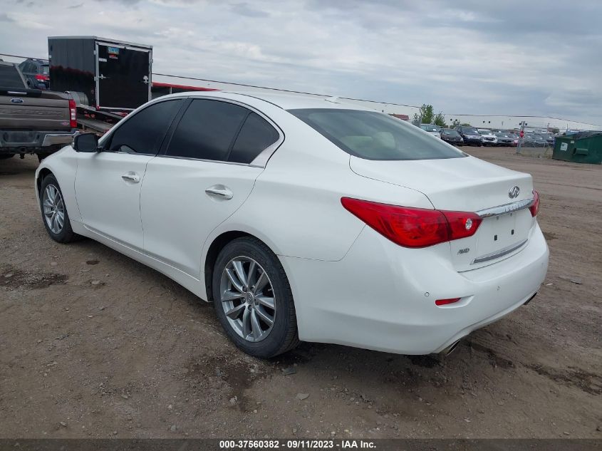 Photo 2 VIN: JN1BV7AR6EM684037 - INFINITI Q50 