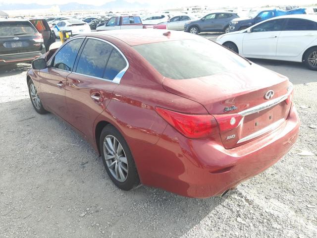 Photo 2 VIN: JN1BV7AR6EM691991 - INFINITI Q50 BASE 