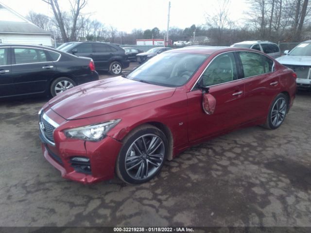 Photo 1 VIN: JN1BV7AR6EM693711 - INFINITI Q50 