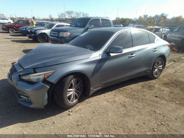 Photo 1 VIN: JN1BV7AR6EM697242 - INFINITI Q50 