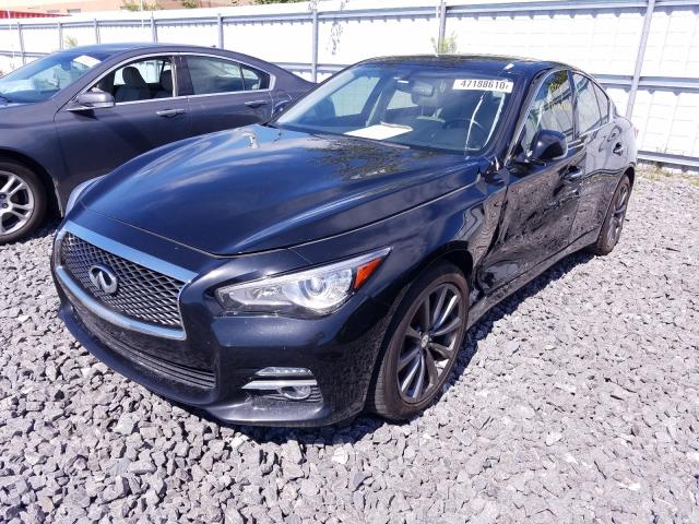 Photo 1 VIN: JN1BV7AR6EM703220 - INFINITI Q50 BASE 