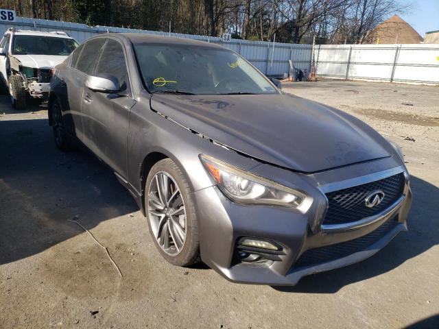 Photo 3 VIN: JN1BV7AR6EM706957 - INFINITI Q50 BASE 