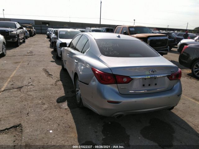 Photo 2 VIN: JN1BV7AR6EM707249 - INFINITI Q50 