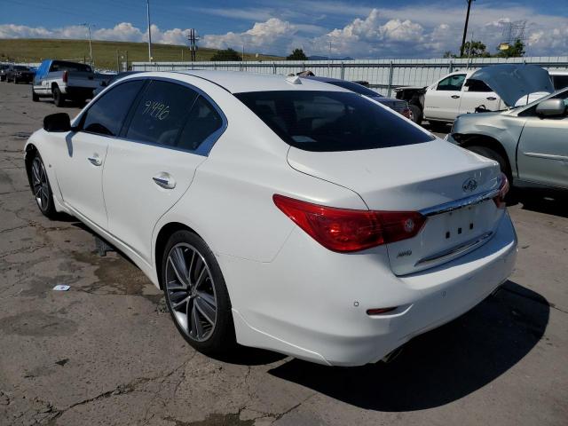 Photo 2 VIN: JN1BV7AR6FM391613 - INFINITI Q50 BASE 