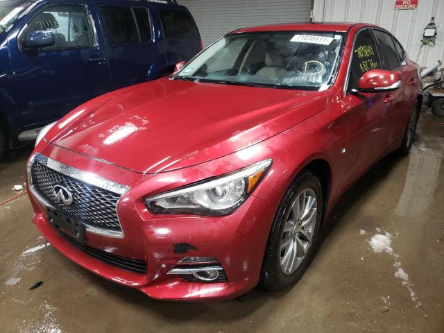 Photo 1 VIN: JN1BV7AR6FM392616 - INFINITI Q50 BASE 