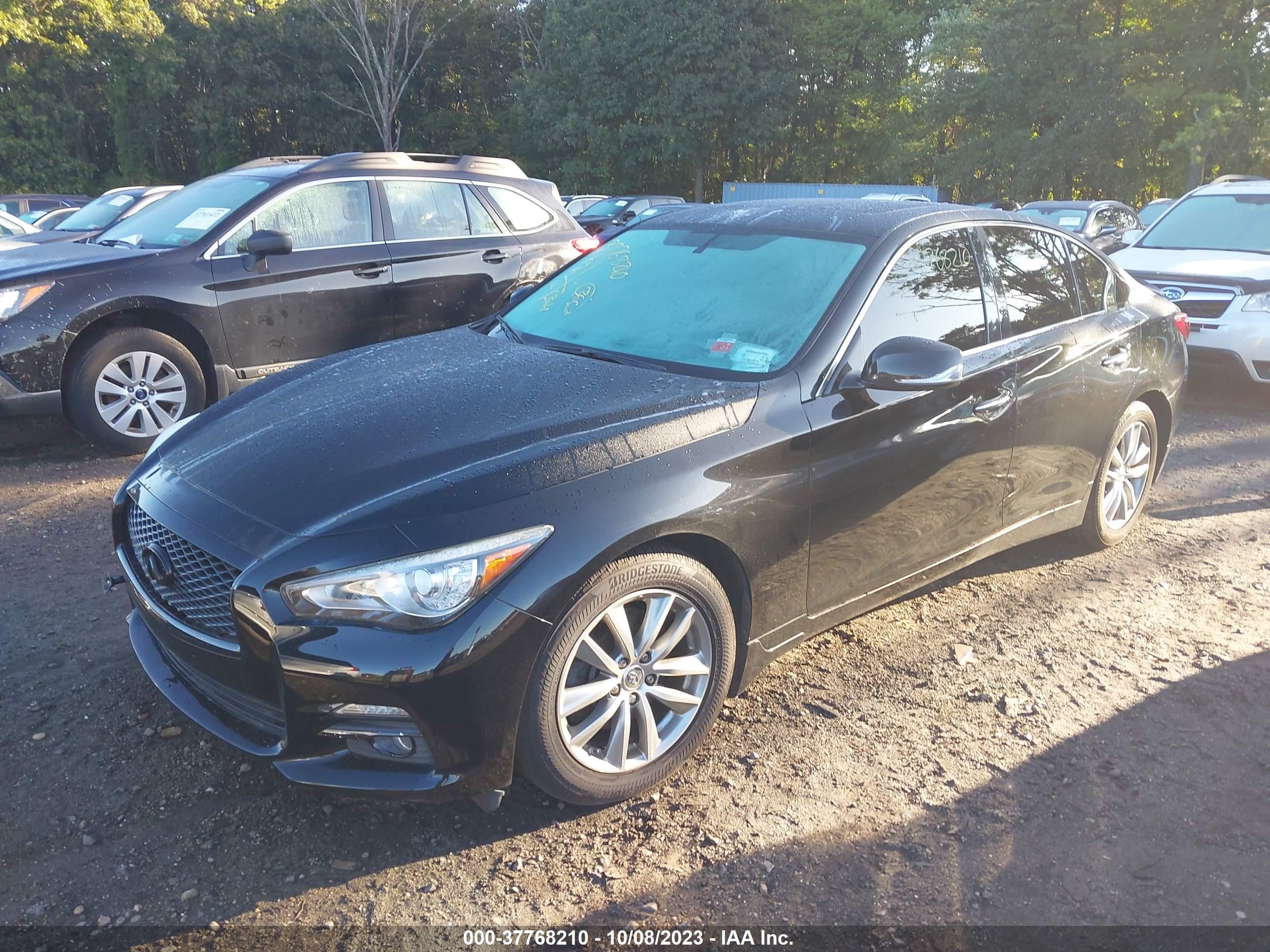 Photo 1 VIN: JN1BV7AR6FM397038 - INFINITI Q50 