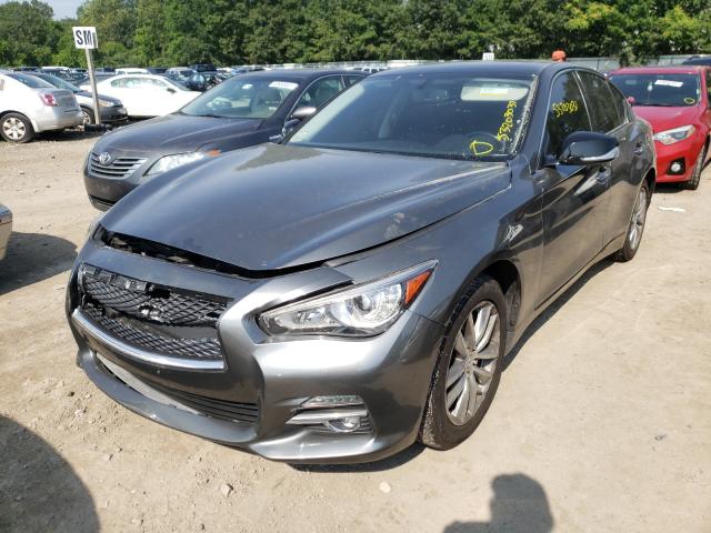 Photo 1 VIN: JN1BV7AR6FM400312 - INFINITI Q50 BASE 