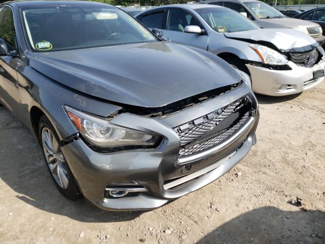 Photo 8 VIN: JN1BV7AR6FM400312 - INFINITI Q50 BASE 