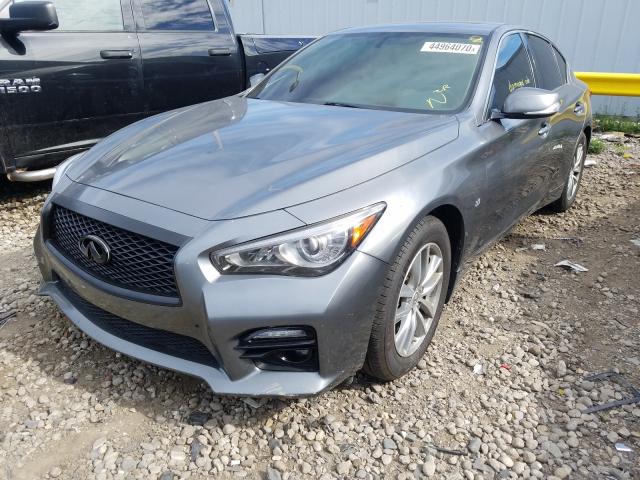 Photo 1 VIN: JN1BV7AR6FM408135 - INFINITI Q50 BASE 