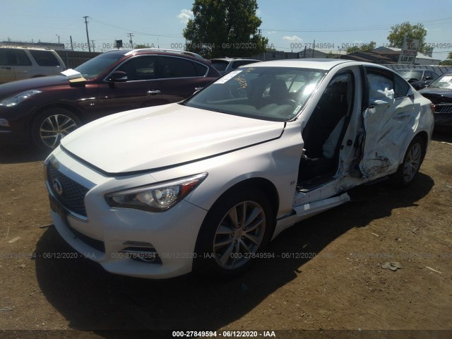 Photo 1 VIN: JN1BV7AR6FM408345 - INFINITI Q50 