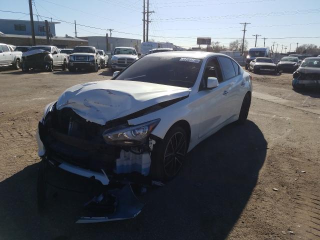 Photo 1 VIN: JN1BV7AR6FM409091 - INFINITI Q50 BASE 