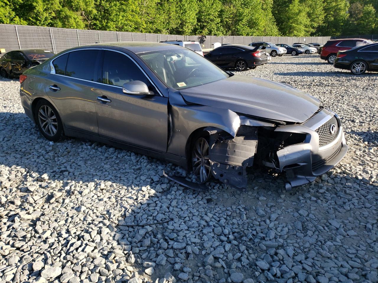 Photo 3 VIN: JN1BV7AR6FM414744 - INFINITI Q50 