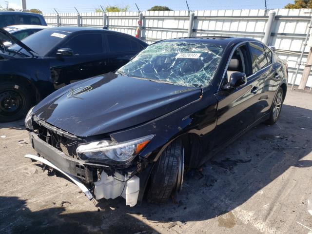 Photo 1 VIN: JN1BV7AR6FM416025 - INFINITI Q50 BASE 