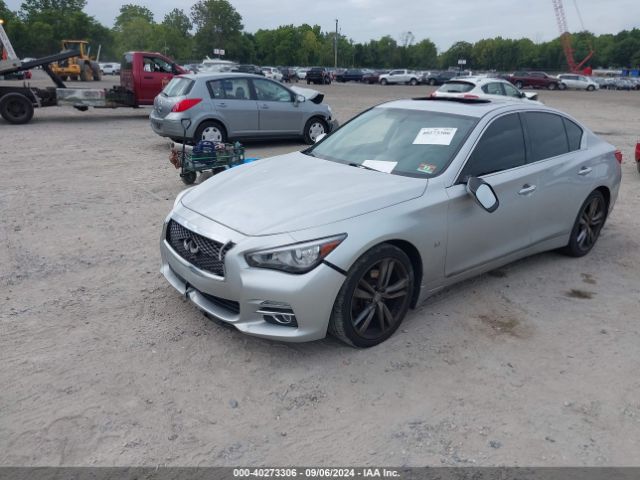 Photo 1 VIN: JN1BV7AR6FM417403 - INFINITI Q50 