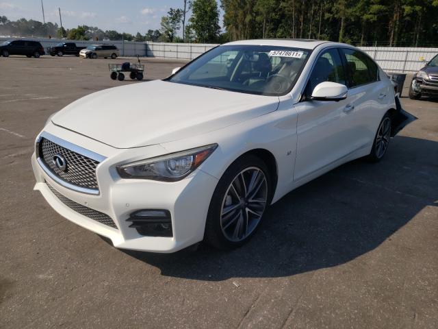 Photo 1 VIN: JN1BV7AR6FM417675 - INFINITI Q50 BASE 