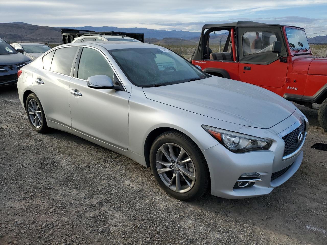 Photo 3 VIN: JN1BV7AR6FM419569 - INFINITI Q50 