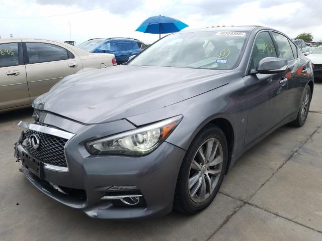 Photo 1 VIN: JN1BV7AR6FM420740 - INFINITI Q50 BASE 